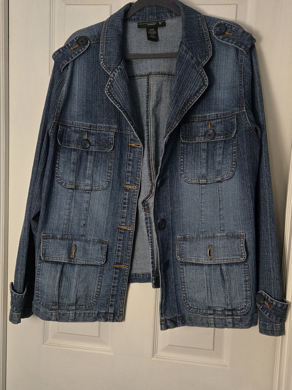 Venezia Blue Denim Jean Jacket